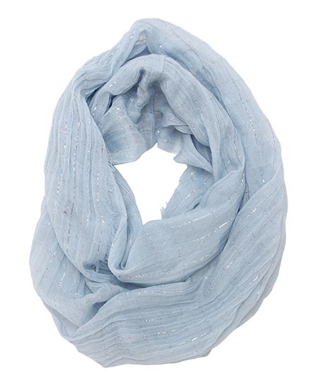 Gauze Fabric Infinity Scarf