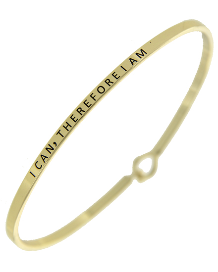 I CAN THEREFORE I AM