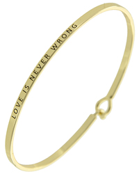 LOVE IS NEVER WRONG